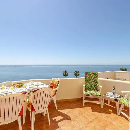 Wonderful With Water Park And Sea Views Διαμέρισμα Benalmádena